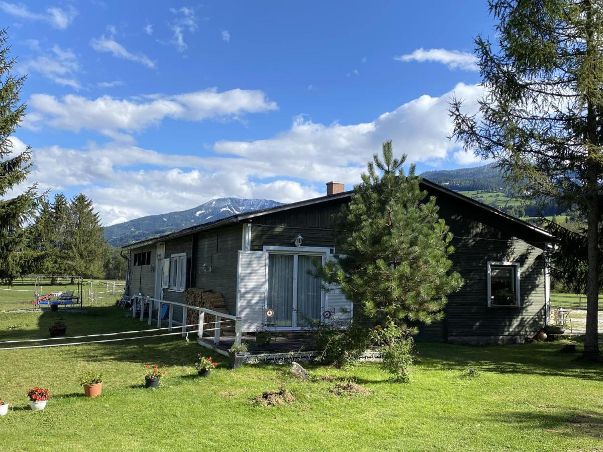 Traumhafte Wohnung Auf Pferde Ranch Aich  Bagian luar foto