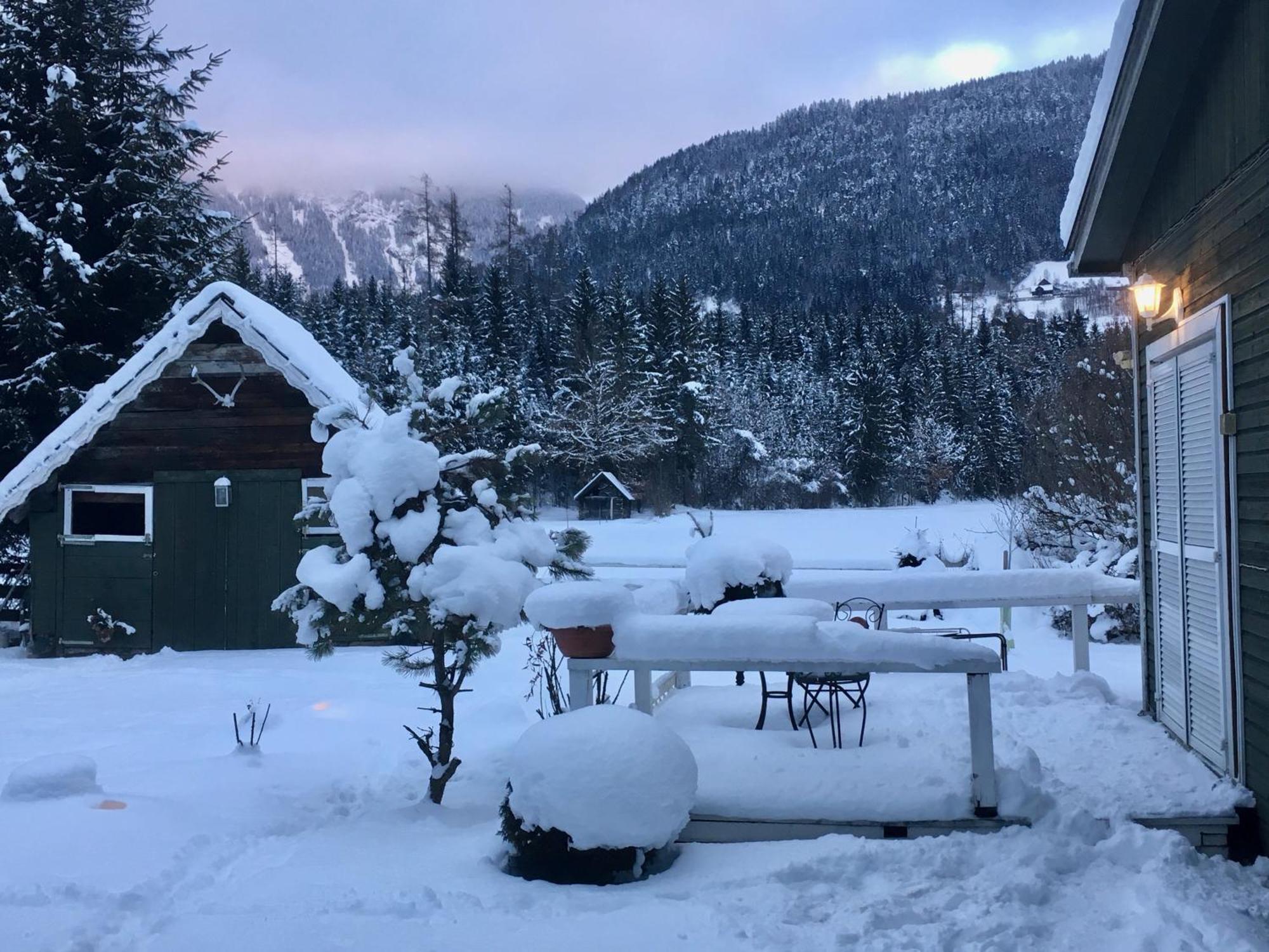 Traumhafte Wohnung Auf Pferde Ranch Aich  Bagian luar foto